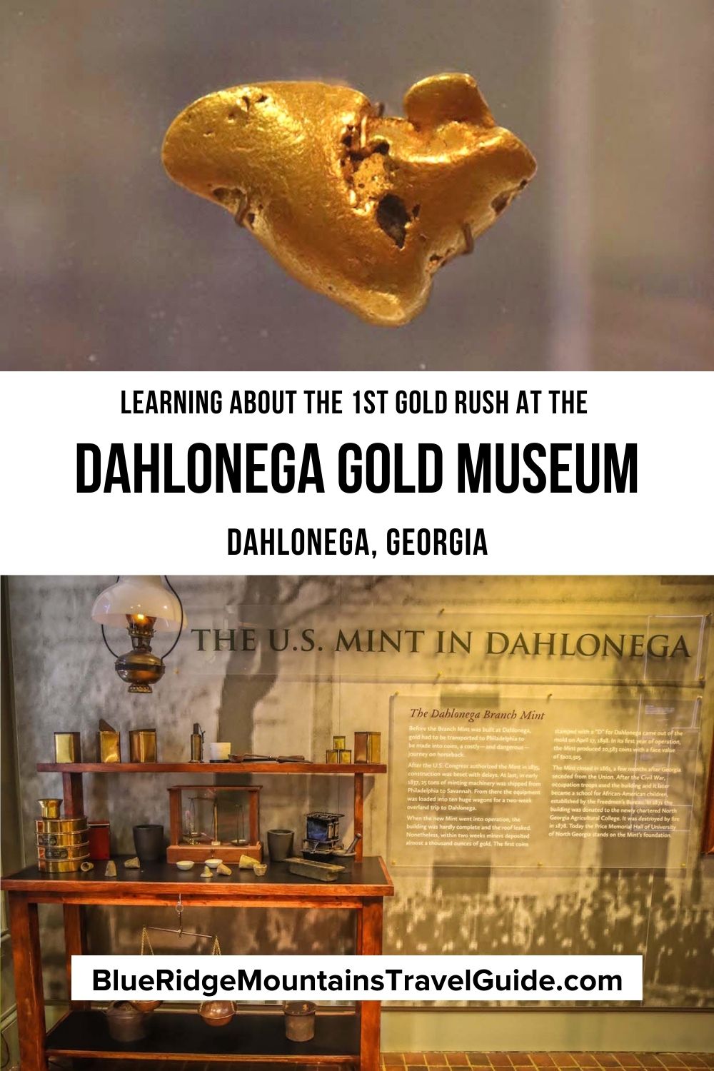 Discover Gold - Dahlonega Visitors Center