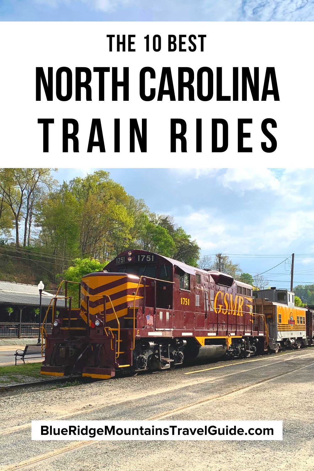 5 Beautiful Train Rides in North Carolina