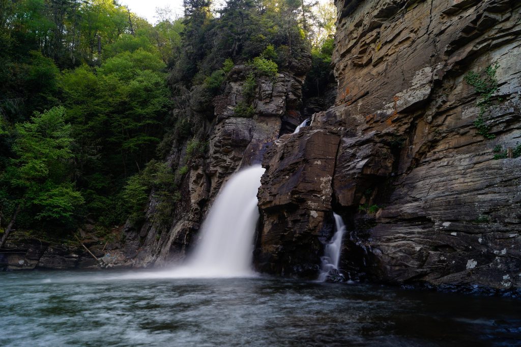 Pisgah National Forest Waterfalls -Linville Falls, NC)