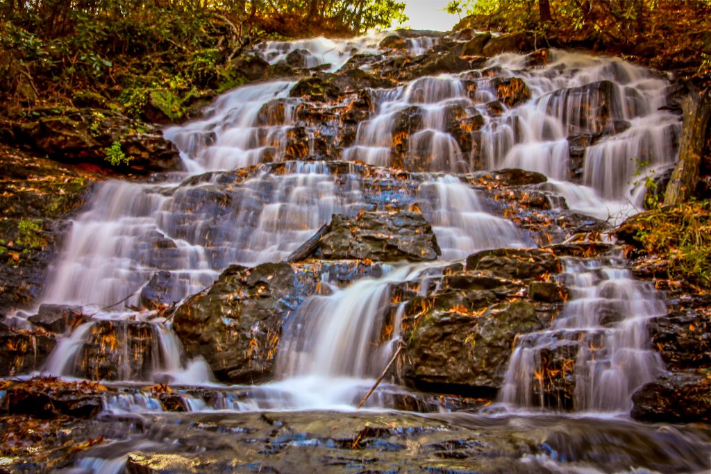 Trahlyta Falls in Vogel State Park, North Georgia Mountains