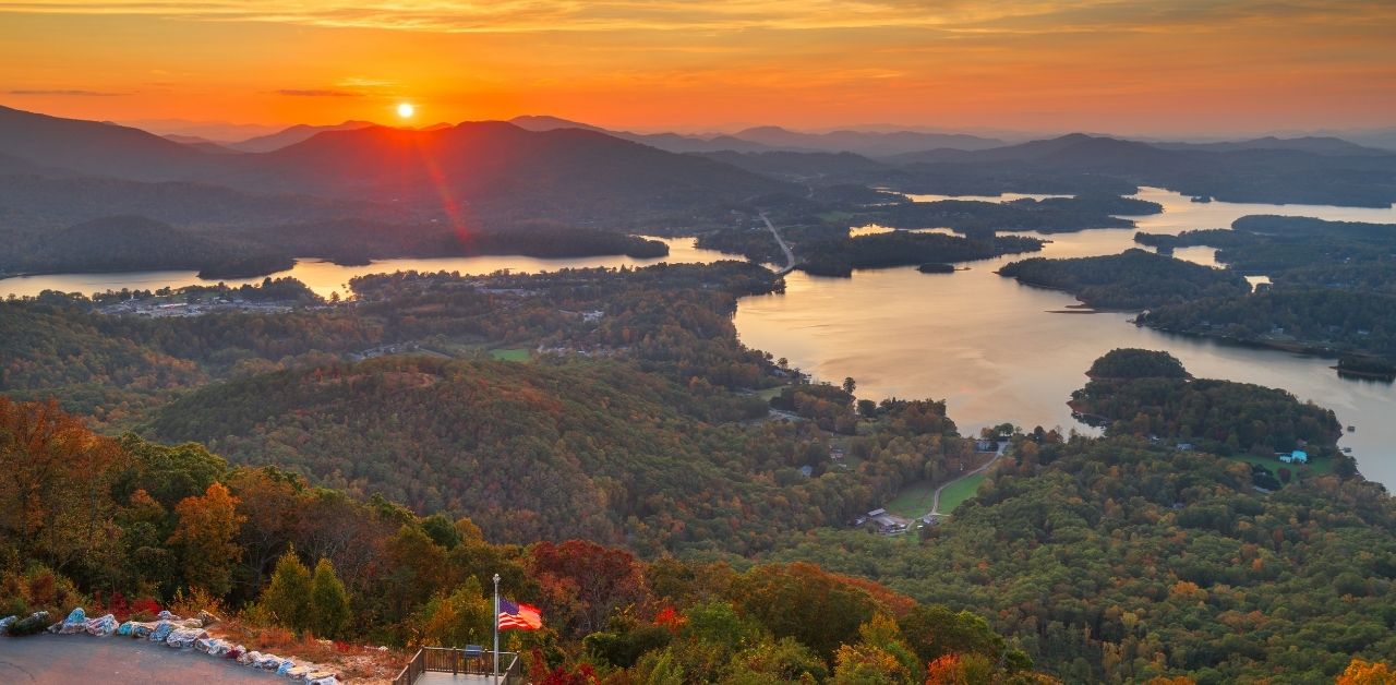 The Top 30 Blue Ridge Mountain Towns in GA & NC