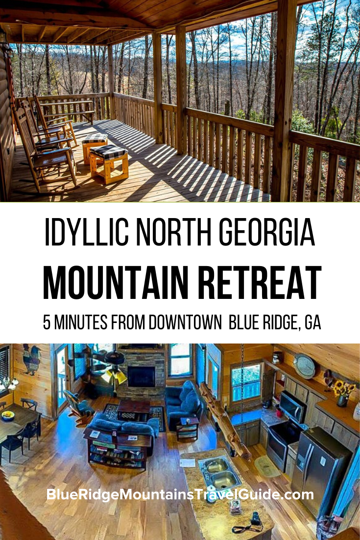 Review of Wood Haven Retreat, the perfect Blue Ridge cabin rental located just 5 minutes from Downtown Blue Ridge, Georgia. Blue Ridge Cabin Rental | cabin in Blue Ridge | Georgia Mountain Cabin Rental | North Georgia Cabin Rental | Blue Ridge cabin | Cabin Rental in Blue Ridge | North Georgia Retreat | North Georgia Mountains | North Georgia Mountains Cabin Rental