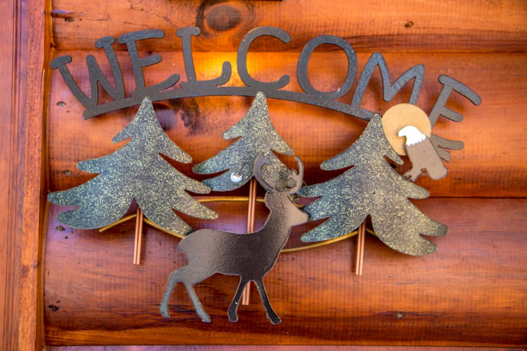 Georgia Mountain Cabin Rentals: Wood Haven Retreat Welcome Sign