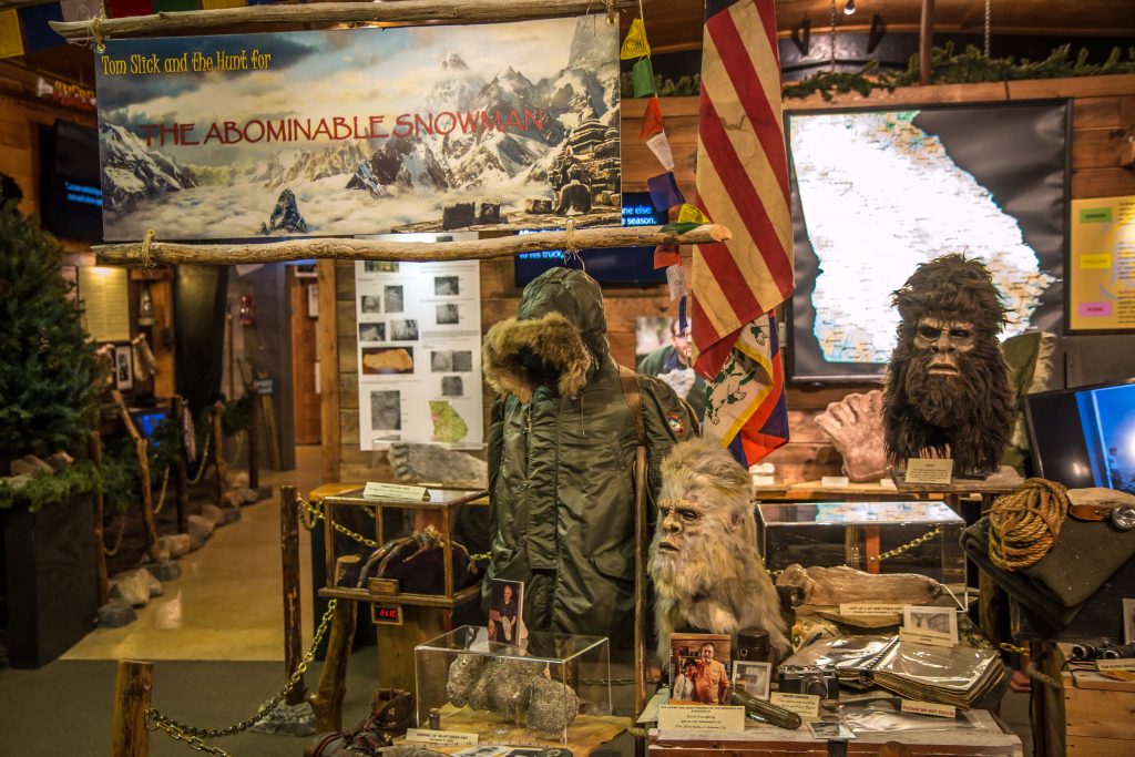 Abominable Snowman-Yeti Exhibit at the Expedition Bigfoot Museum