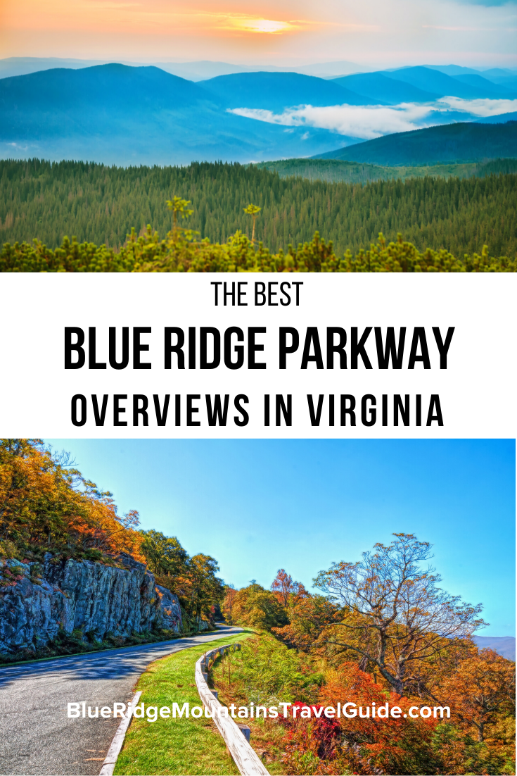 Blue Ridge Parkway Overlooks in VA