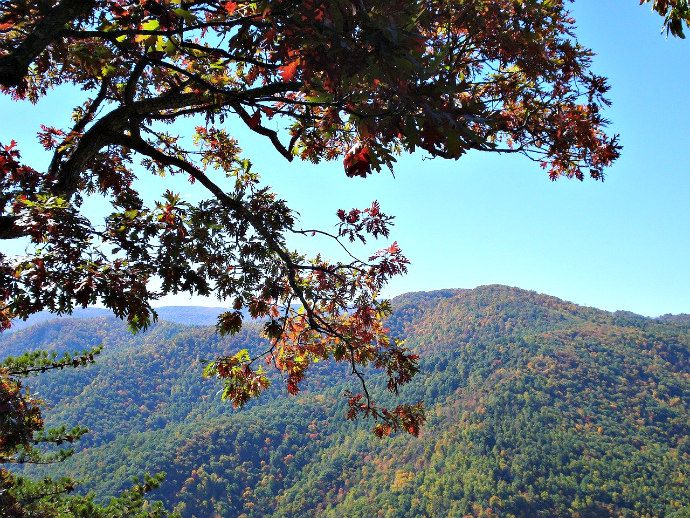 Blue Ridge Parkway overlook