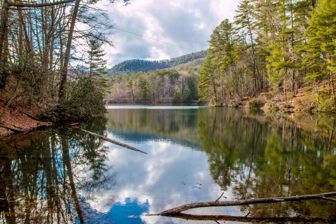 Unicoi Lake at Unicoi State Park near Helen, GA