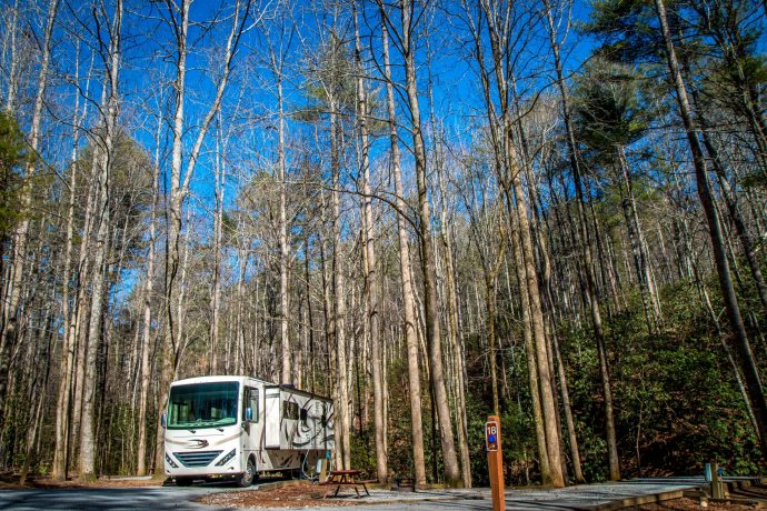 Helen Camping - RV Campsite at Unicoi State Park