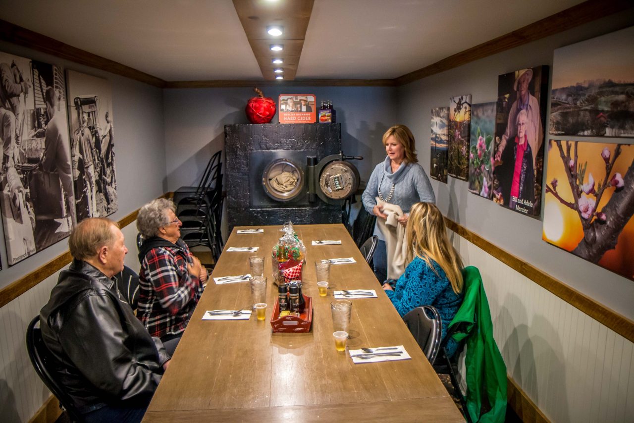 Blue Ridge Mountains Food Tour at Mercier Orchards Tasting Room