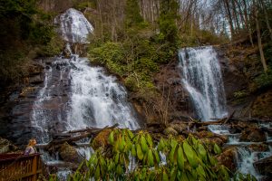 Mary Gabbett at Anna Ruby Falls In Helen GA