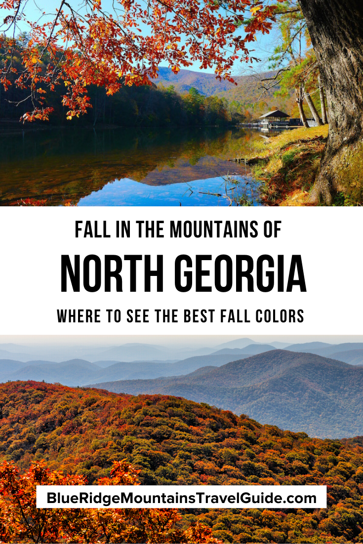 Fall in the Mountains of North Georgia (Where to See the Best Fall ...