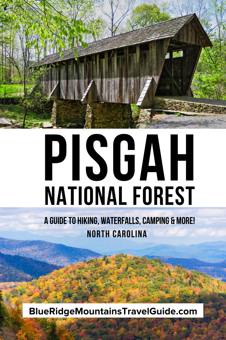 Pisgah National Forest: A Beginner’s Guide including Things to Do, Best Hiking Trails, Best Waterfalls, Camping & Cabin rental info.