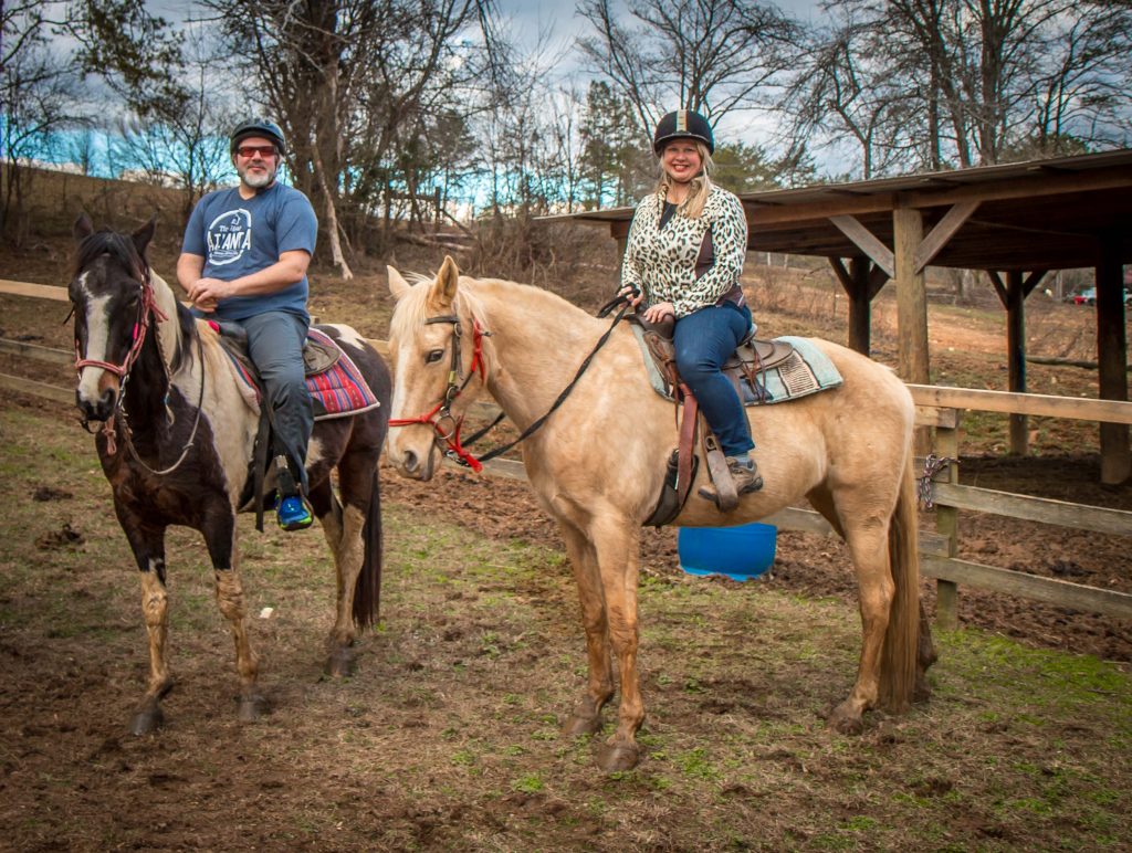 Horseback Riding at Hell's Hollow Adventure Outpost