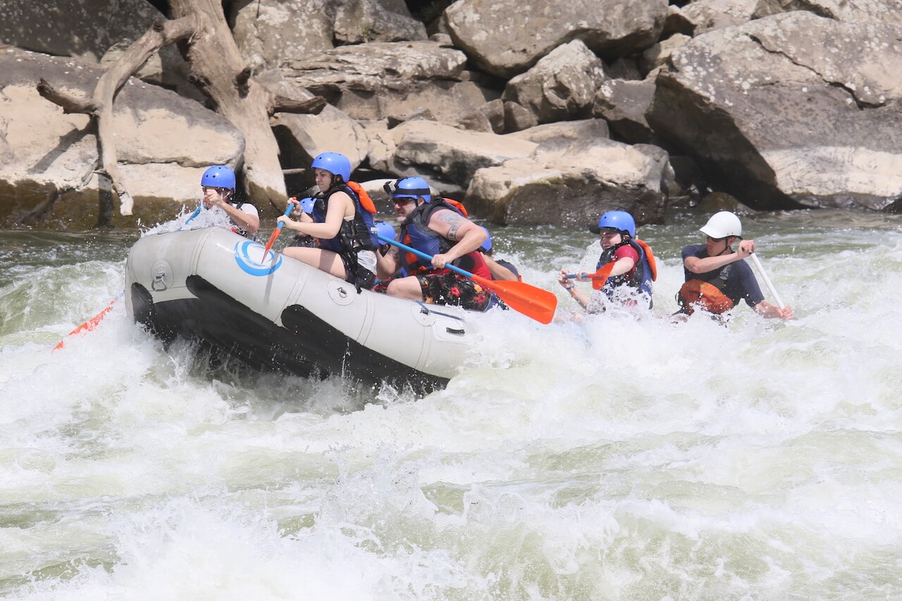 White Water Rafting New River Gorge West Virginia