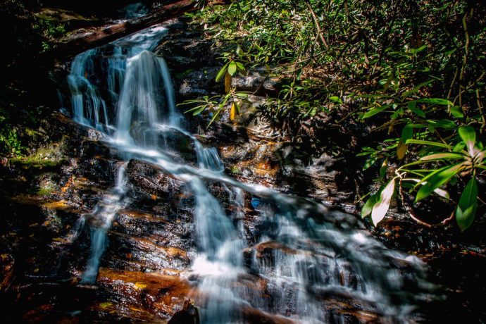 Becky Branch Falls in Clayton GA