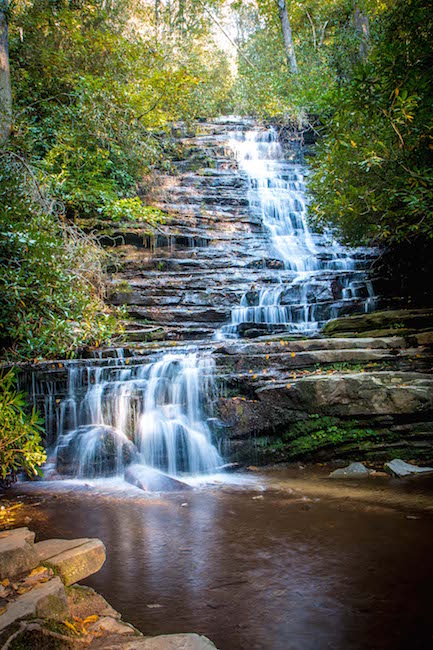 Panther Falls near Lake Rabun, GA