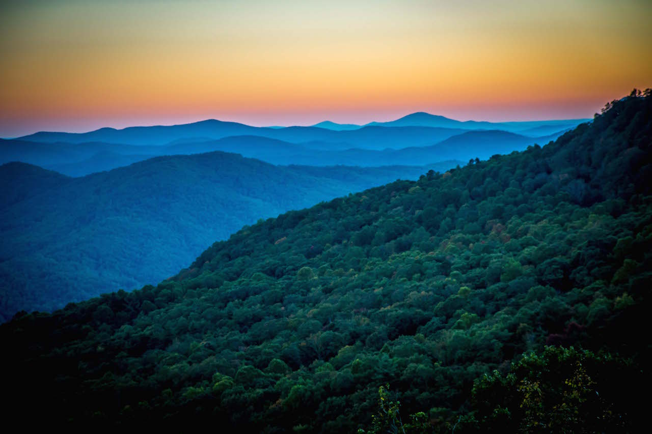 best time to visit blue ridge mountains ga