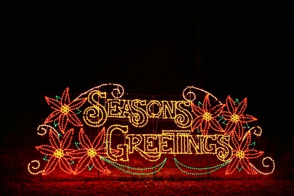 Seasons Greetings Christmas Lights at Lake Lanier Islands, GA