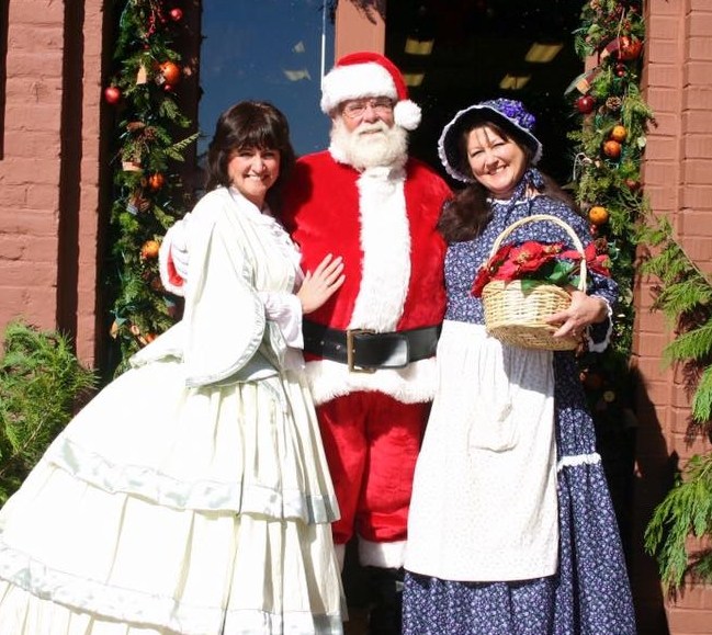Santa & Belles at Christmas in Dahlonega Celebrations