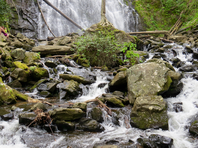 How to Get to Crabtree Falls - Base of Crabtree Falls