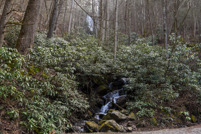 Noontootla Falls of Forest Service Road