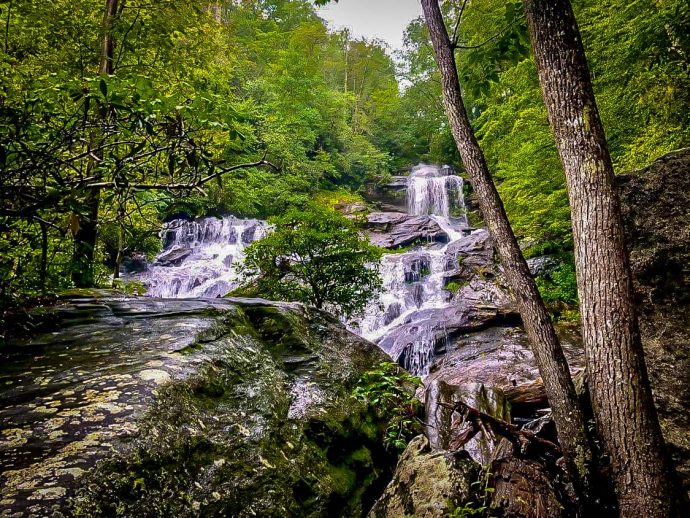 Holcomb Creek Falls in Clayton GA