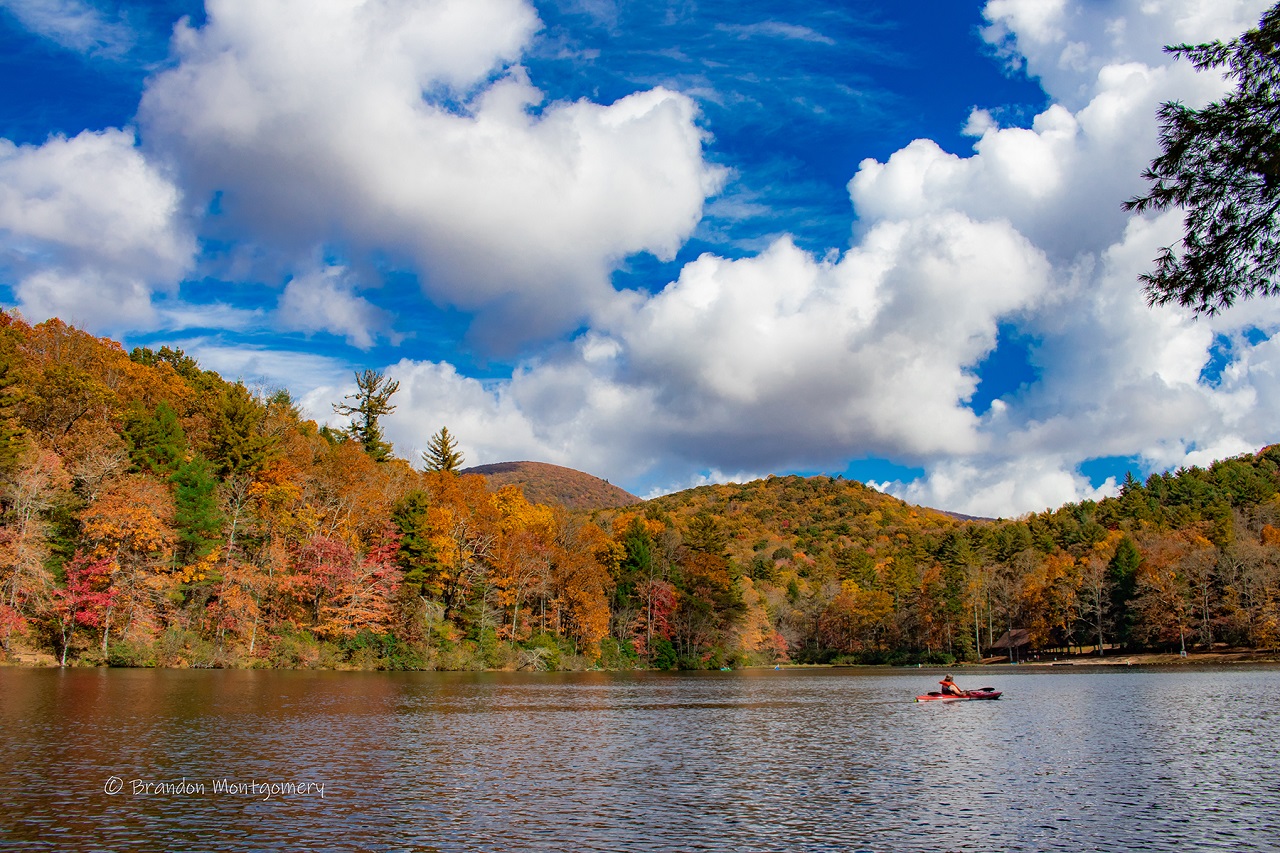 Lake Winfield Scott Kayak by Brandon Montgomery