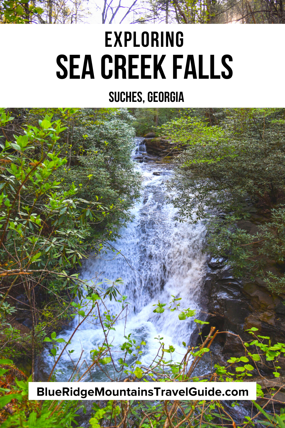 Guide to hiking Sea Creek Falls in Suches GA, including area history, details on the hike, nearby camping options & driving directions. | ga waterfalls | waterfalls in georgia | waterfall in ga | north georgia waterfalls | waterfalls in north georgia | waterfalls in blue ridge ga | waterfalls near blue ridge ga | waterfalls in ga | waterfall hikes in ga | Sea Creek Falls GA | waterfalls in northern georgia | falls in north ga | north georgia waterfall hikes | waterfall hikes north georgia