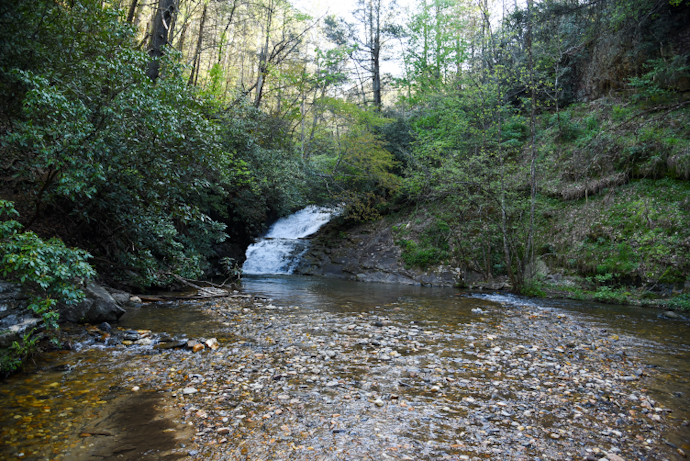 The Base of Sea Creek Falls