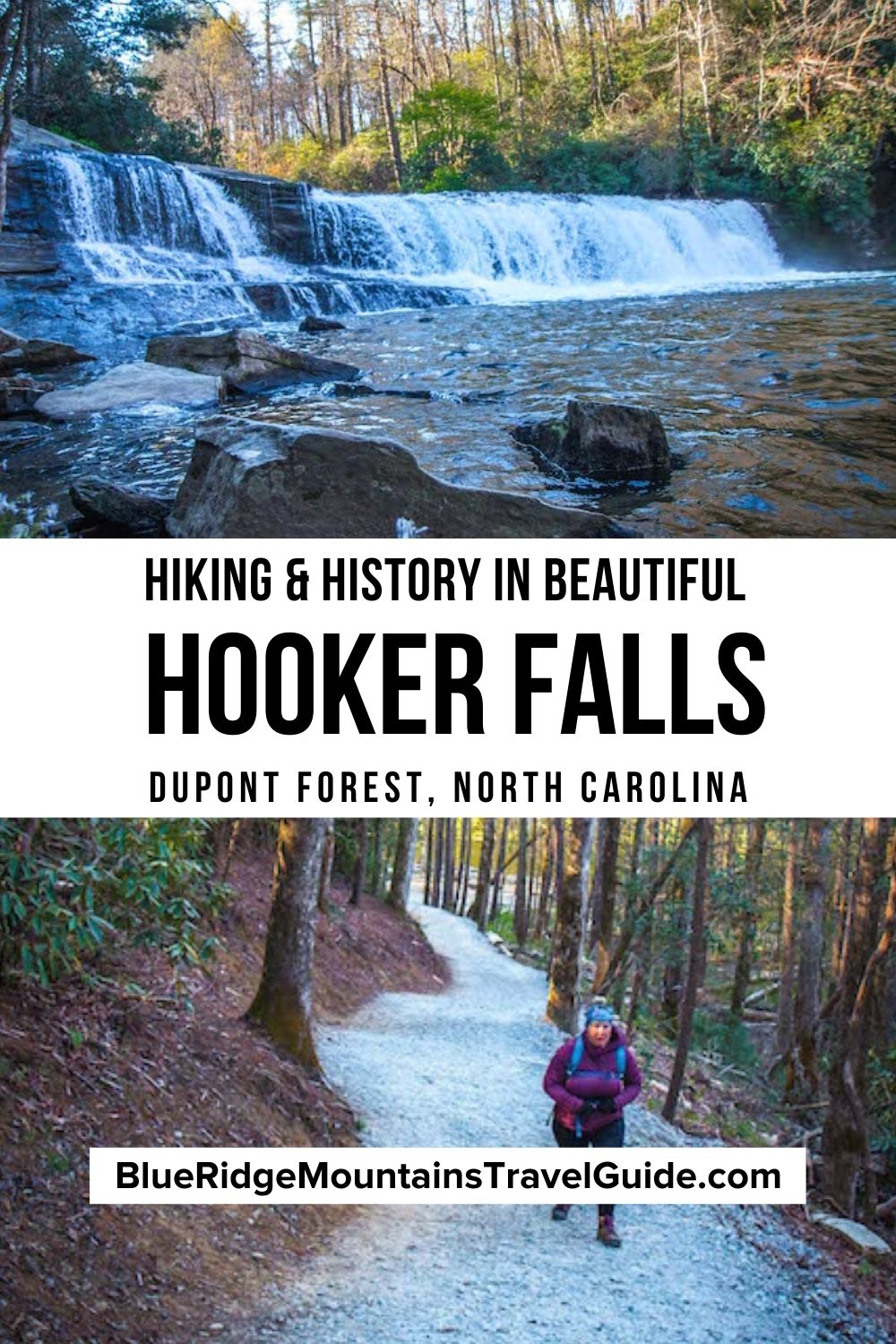 How to Get to Hooker Falls NC (in DuPont State Forest)