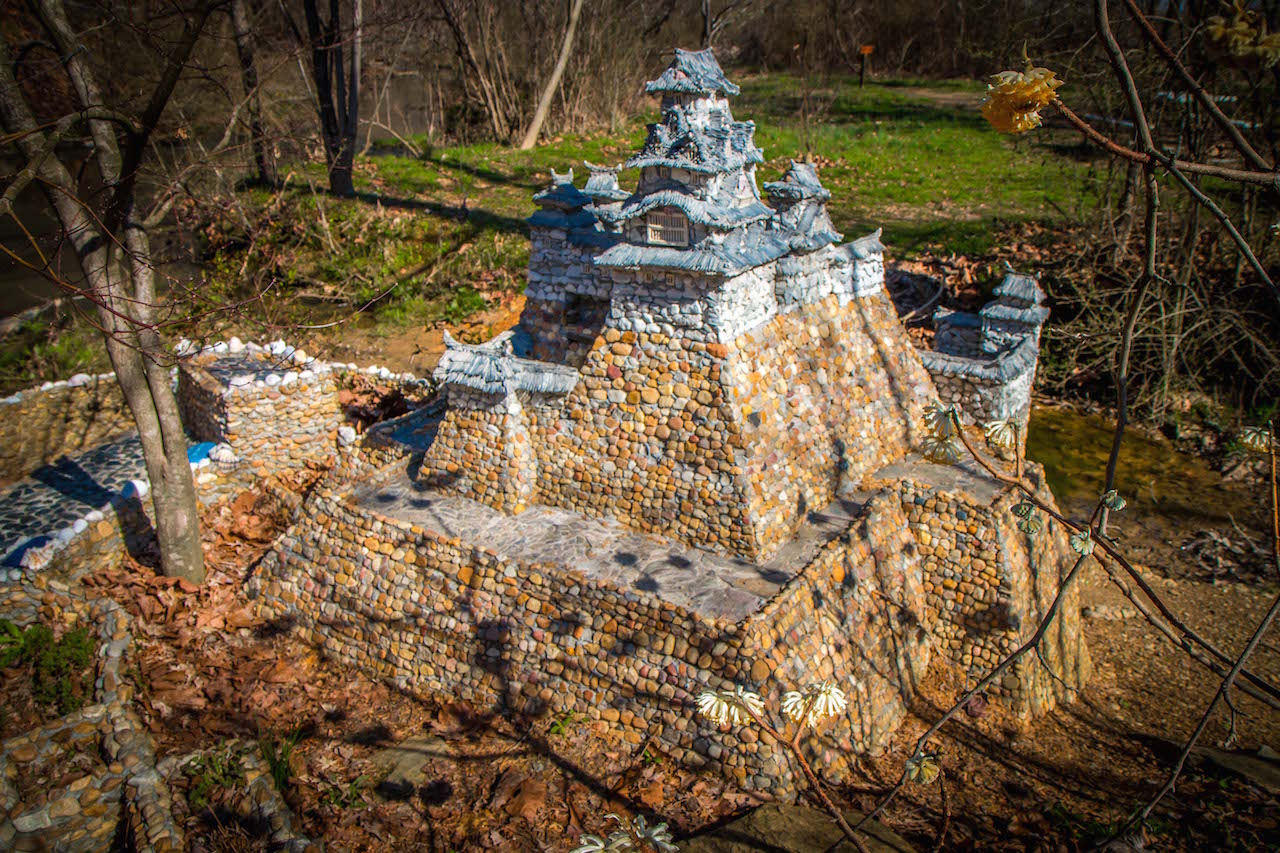 Japan’s Himeji Castle at Calhoun Rock Garden 