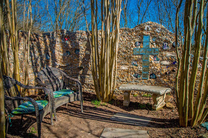 Prayer & Contemplation Space at the Calhoun Rock Garden