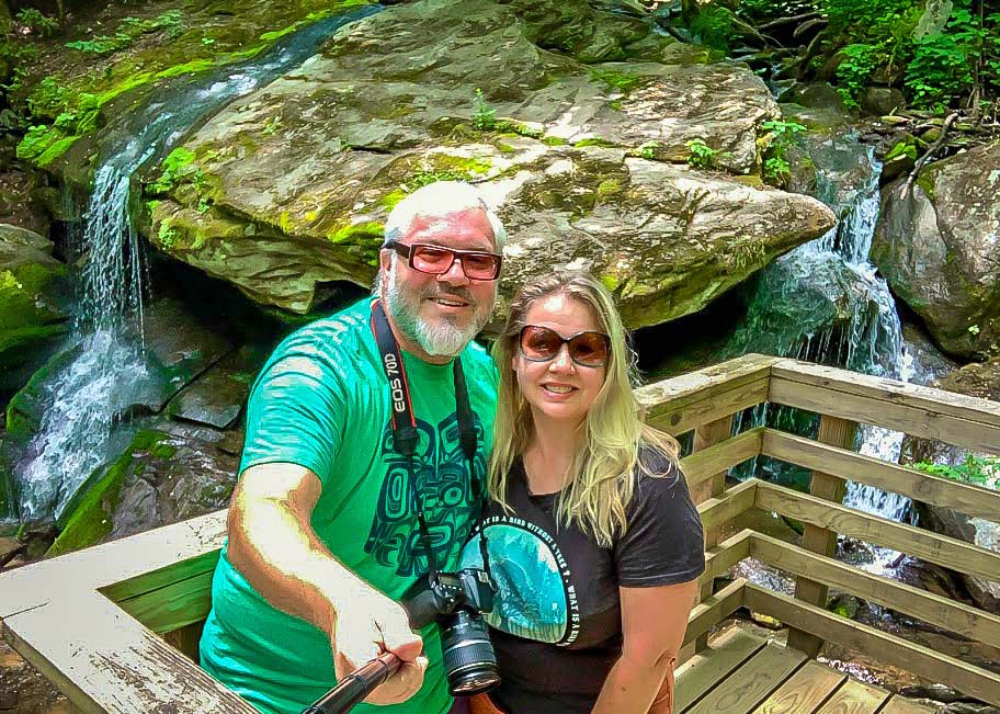 Bret & Mary at Otter Falls