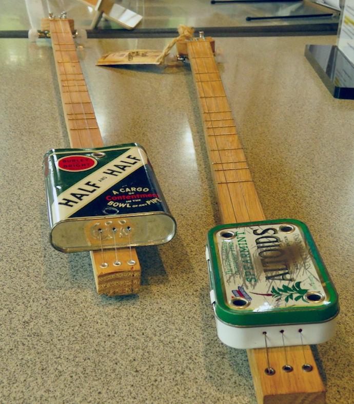 Homemade String Instruments at the Blue Ridge Music Center