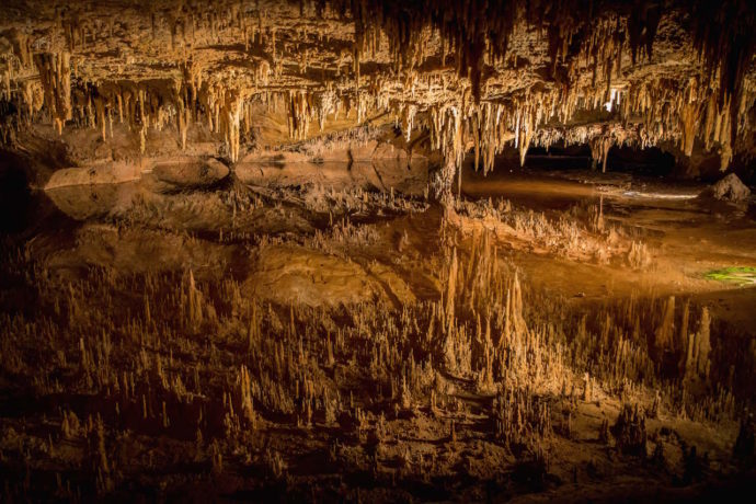 Luray Caverns Dream Lake Reflection in Luray VA