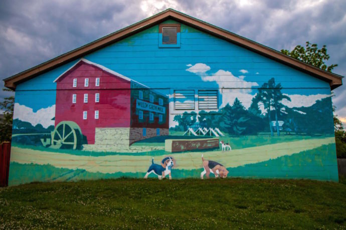 Luray Hawksbill Greenway Mural