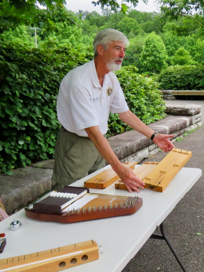 Stringed Instrument Demonstration at the Blue Ridge Music Center