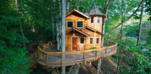 Treehouse Rentals near Asheville NC