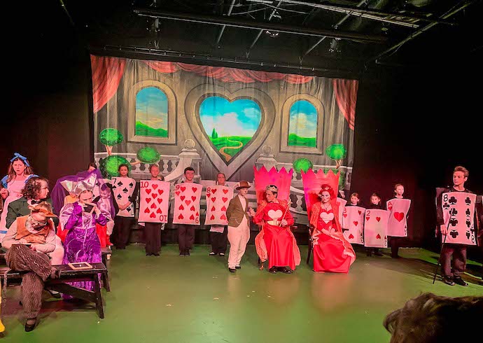 Blue Ridge Community Theatre production of Alice in Wonderland