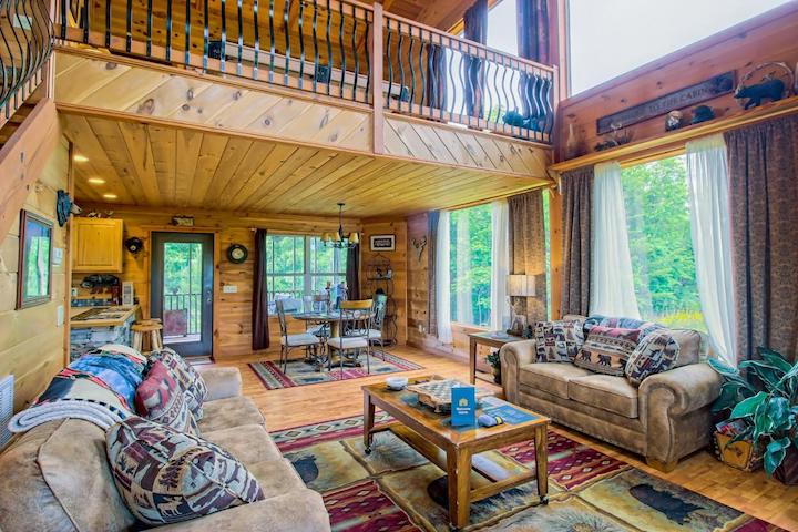 Panoramic View Cabin in Helen Georgia