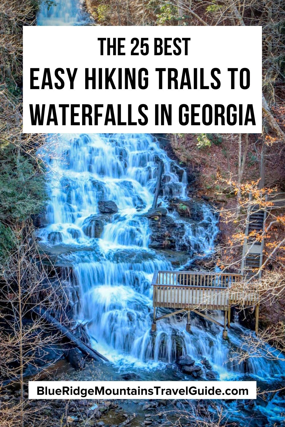 The 25 Best Easy Hiking Trails to Waterfalls in Georgia