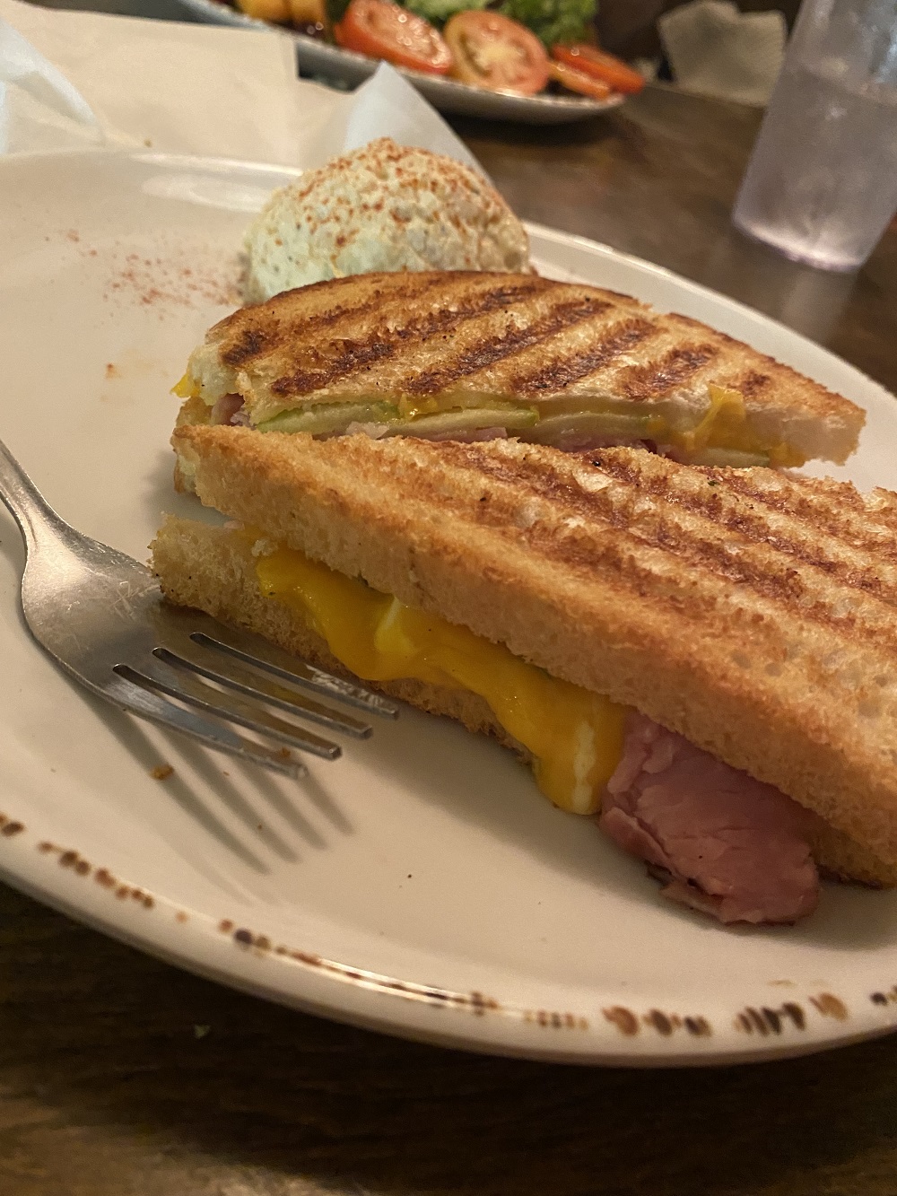 Our Daily Bread - Smoked Ham & Apple Press sandwich by Maggie Watts