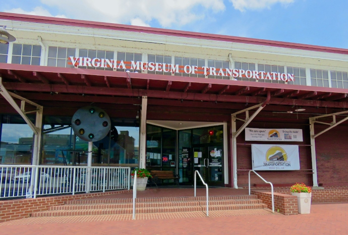 Virginia Museum of Transportation entrance