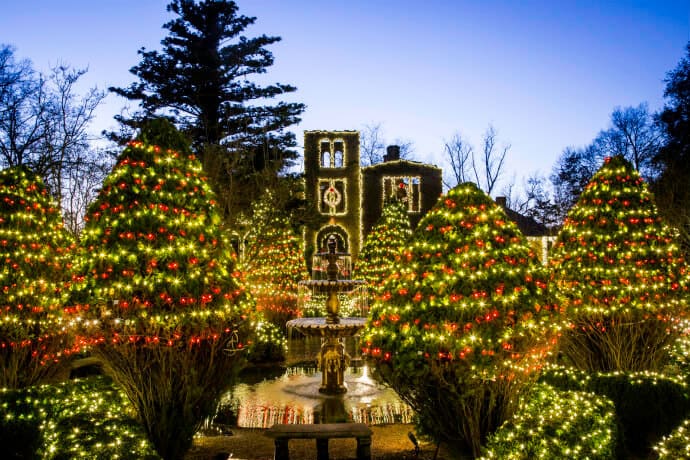 Barnsley Resort Christmas - Christmas Lights in Atlanta and North Georgia