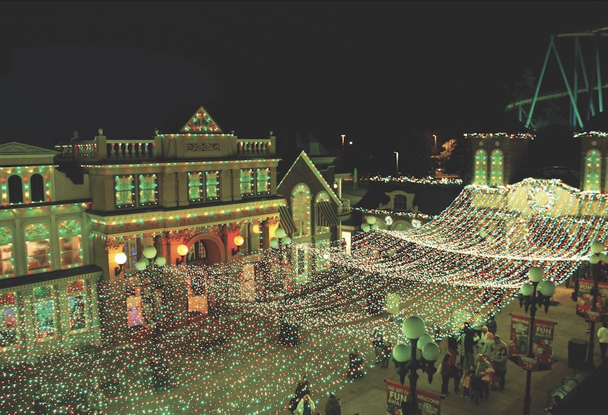 Six Flags Holiday in the Park