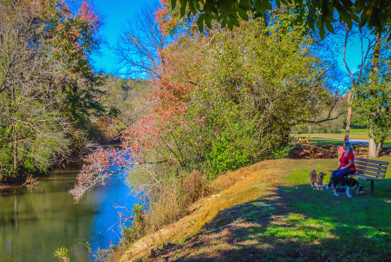 Mary Gabbett at Harrison Park in Ellijay GA