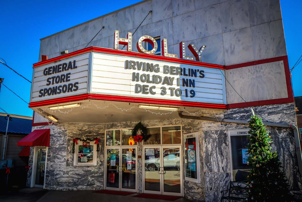 The Historic Holly Theater in Dahlonega GA