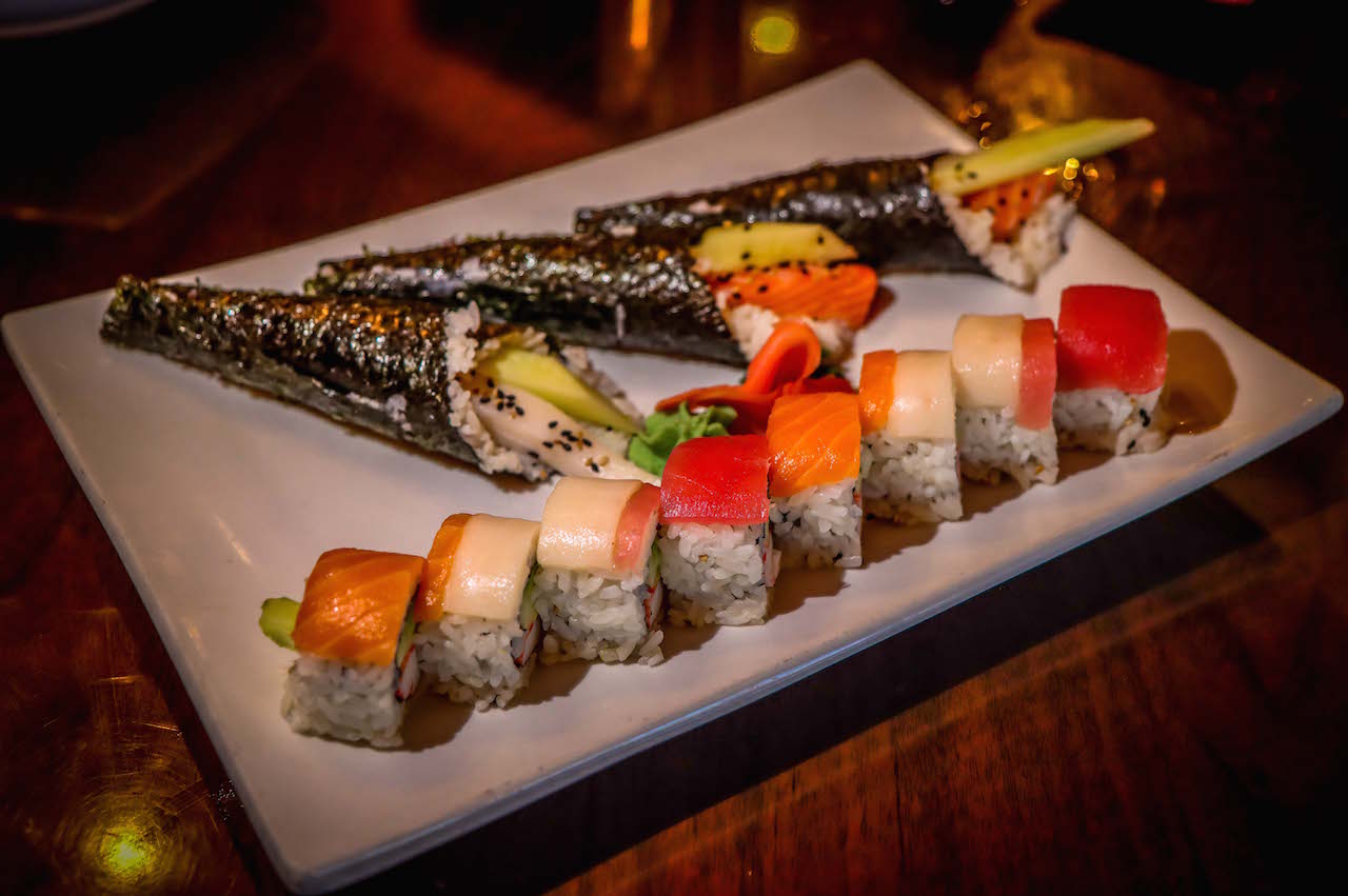 Sushi at Spice 55 Asian Restaurant in Helen GA