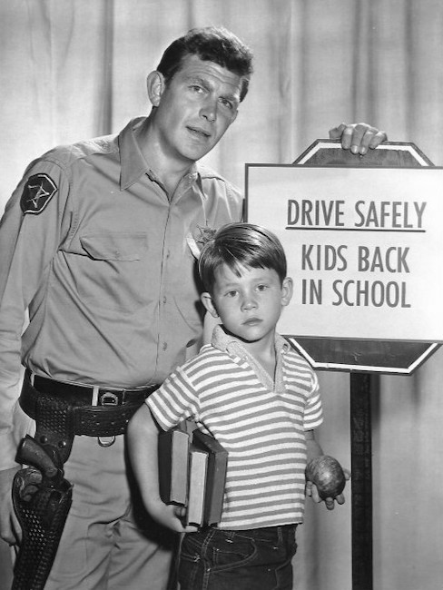 Andy Griffith & Ron Howard of the Andy Griffith Show
