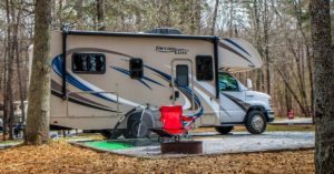 Campground at James Sloppy Floyd State Park GA
